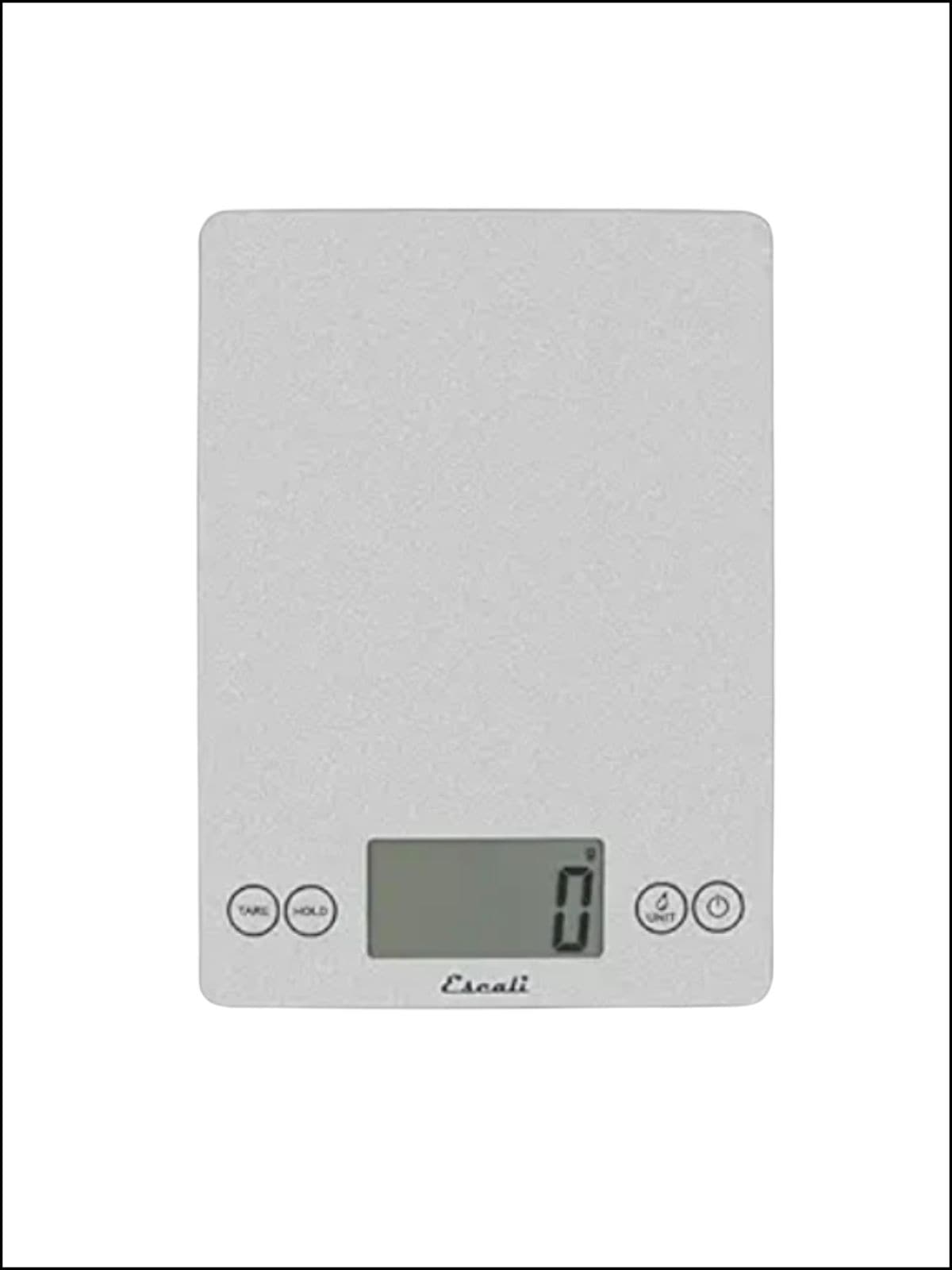 Digital kitchen scale.